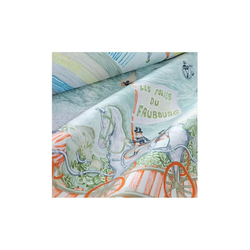 HERMES Silk Silk Scarves Women's Multicolor-1