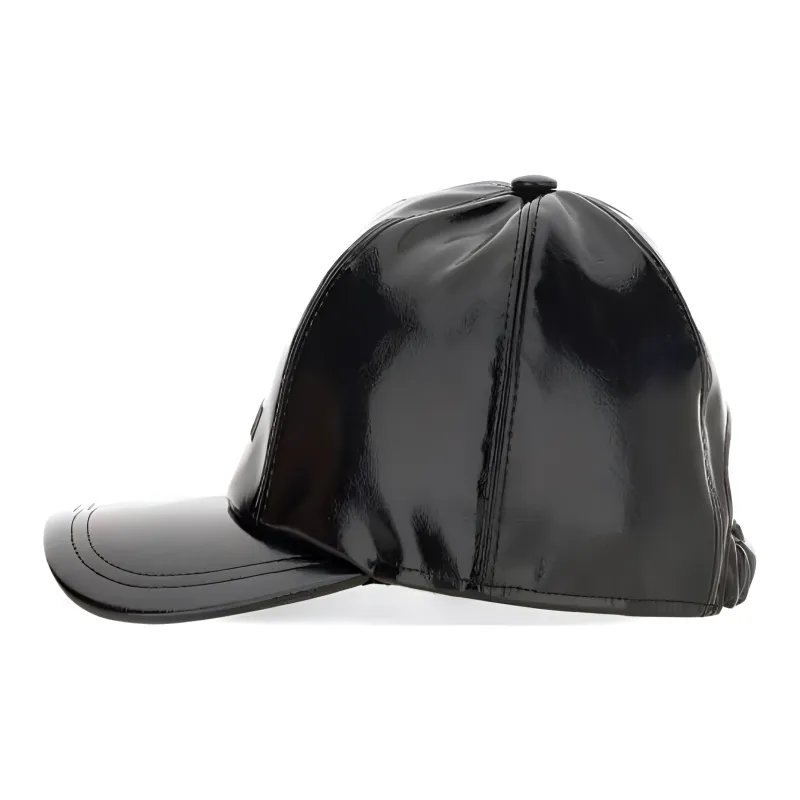 MSGM Logo Embroidered Elasticated Strapped Baseball Cap-1