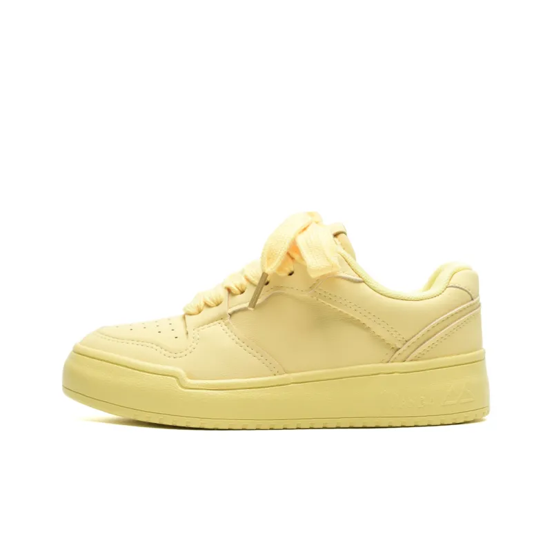 ABCIO Slip Resistant, Abrasion Resistant, Breathable, Height Increasing Low Top Skateboard Shoes Women's-25