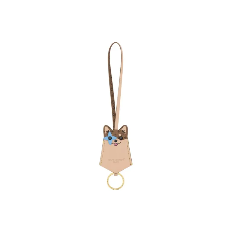 LOUIS VUITTON Lv Dog Bag Charm-0
