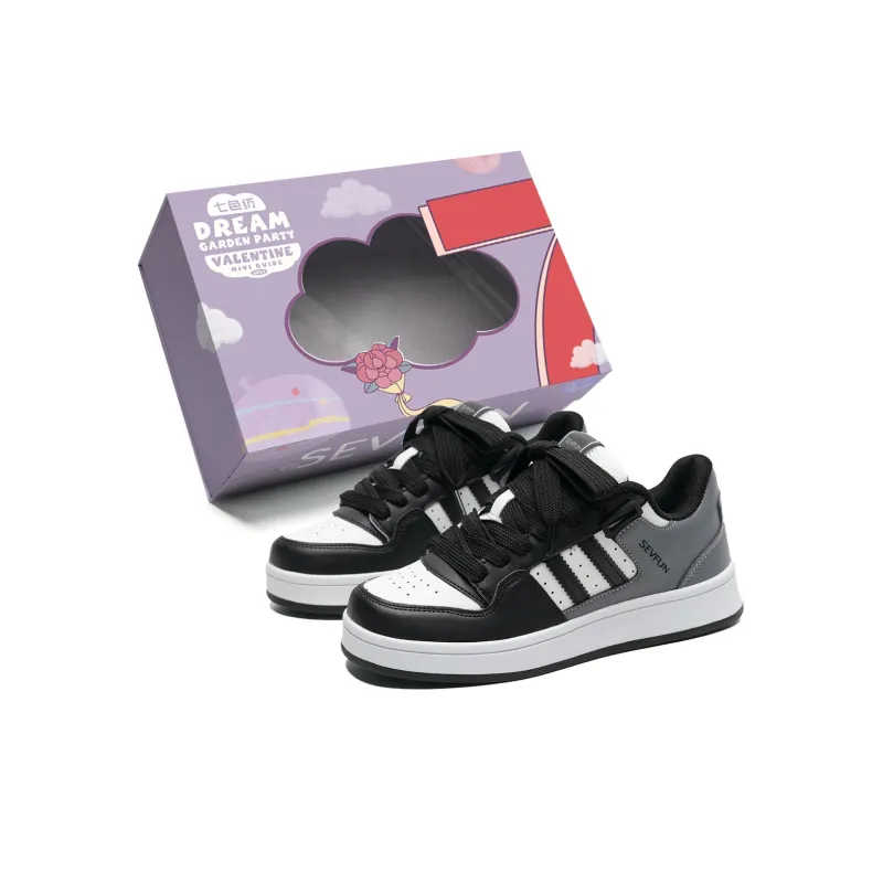 7 SEVFUN Low Top Skateboard Shoes Unisex Gift Box Set-5