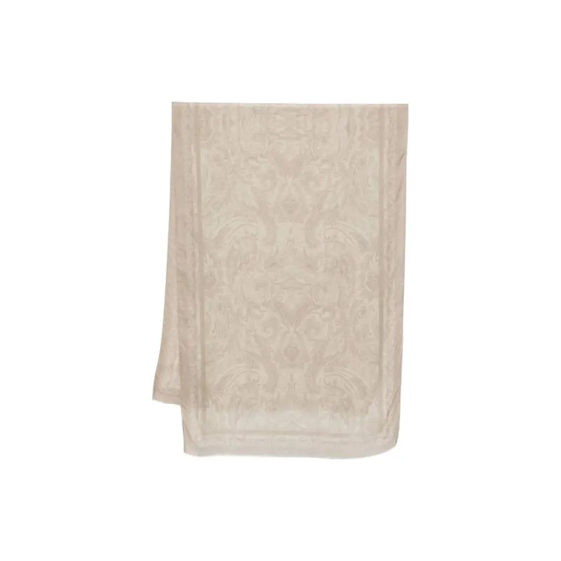 ETRO Viscose, Cashmere Scarves Unisex Apricot-1