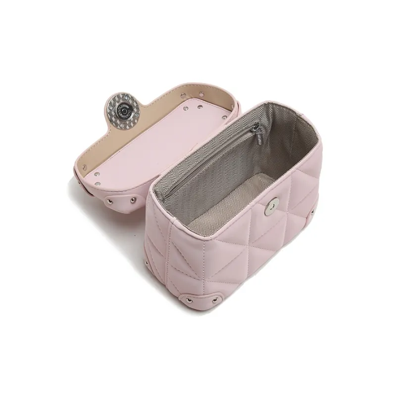 Carit&Koty Polyurethane Synthetic Leather Handbag Regular Women's Pink-3