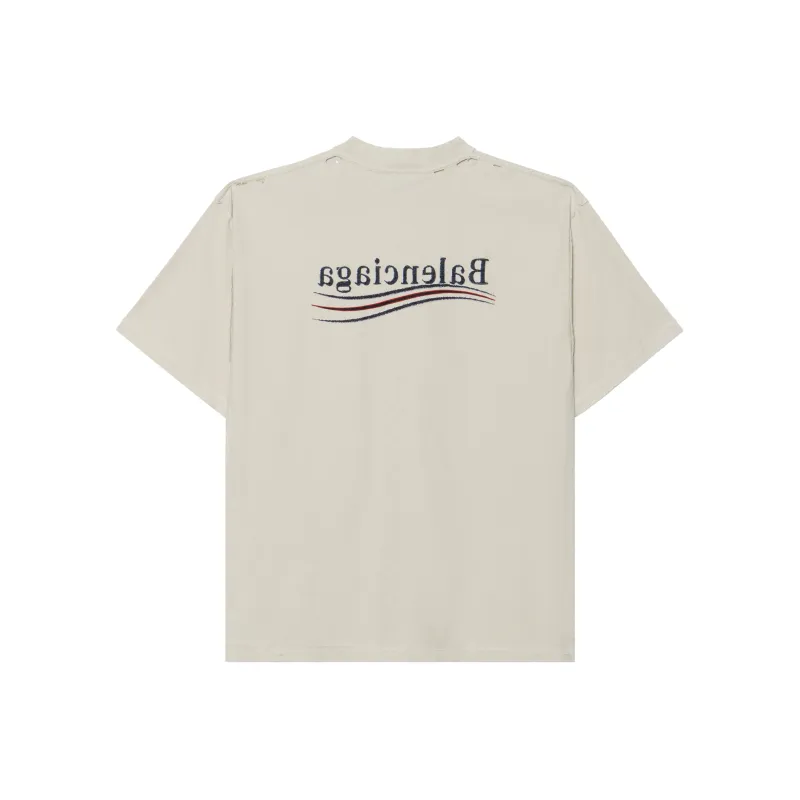 Balenciaga SS25 T Shirt Men's Beige-1