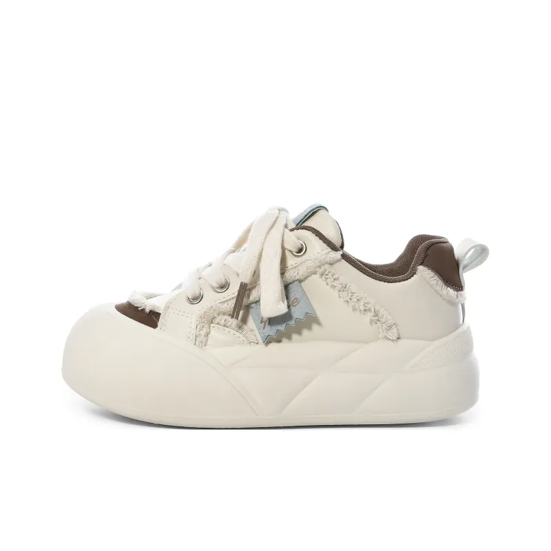 Lovely You Lightweight Wear-Resistant And Slip-Resistant Low-Top Skateboard Shoes Women's-0