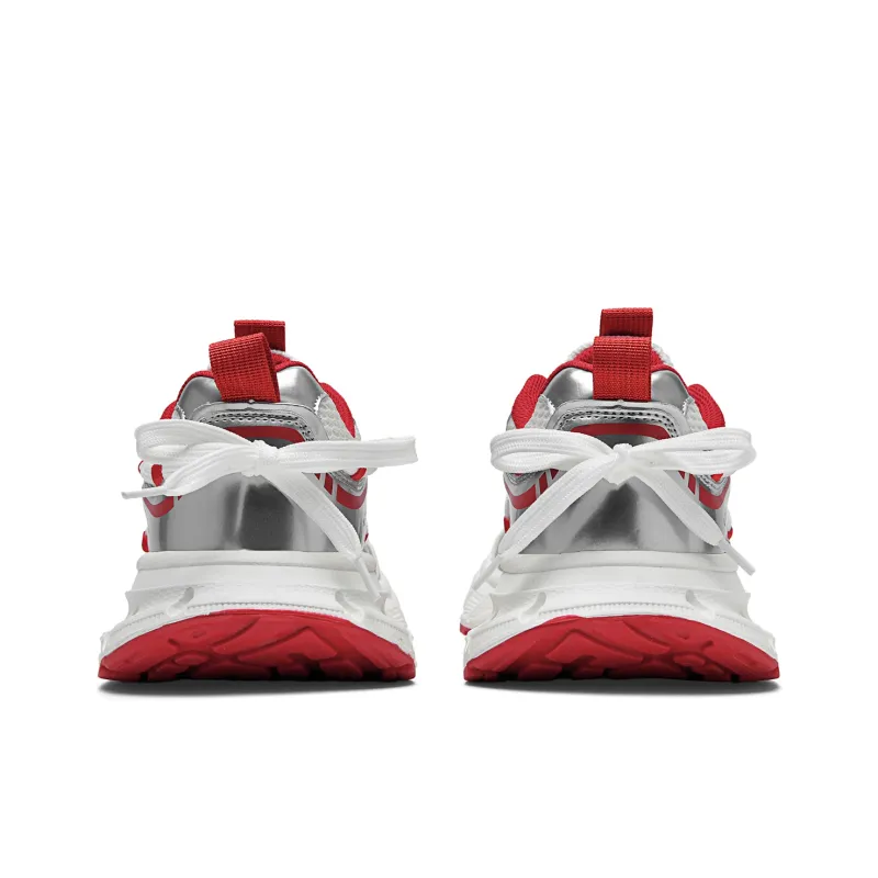 DIKENROK Height Increasing Abrasion Resistant Lightweight Breathable Slip Resistant Low Top Chunky Sneakers Unisex-38