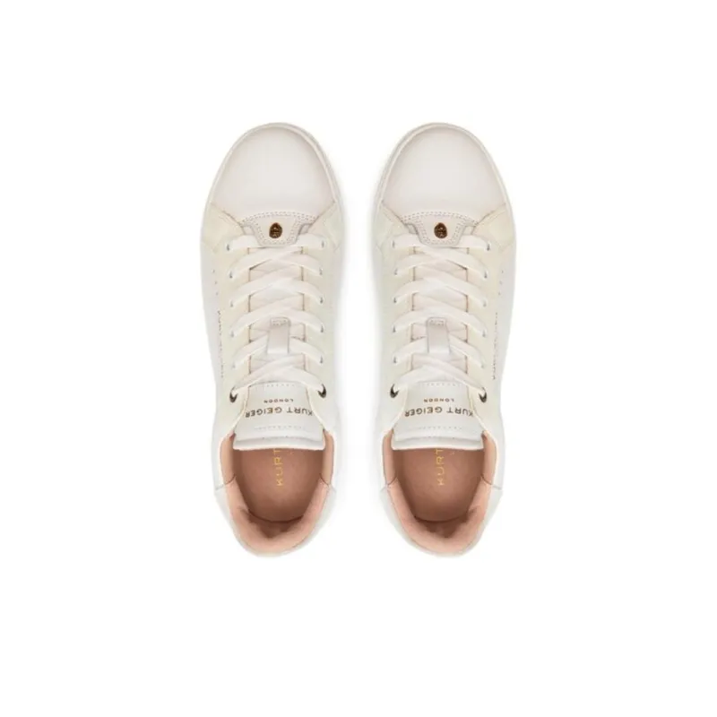 Kurt Geiger London Skateboard Shoes Women's White-3