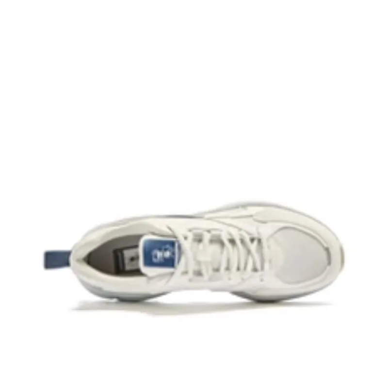 QIAODAN Get Rich Every Day Coverage Lightweight Height Increasing Low Top Casual Shoes Men's White Blue-3