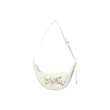 DRACONITE Polyester Shoulder Bag, Crossbody Bag Regular Unisex Yellow