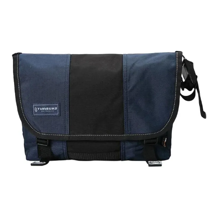 Timbuk2 Polyamide Messenger Bag, Crossbody Bag Small Size Unisex Black Blue-1