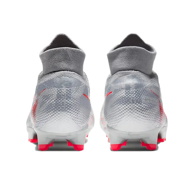 Nike Mercurial Superfly 7 Pro Fg Metallic Grey Crimson-4