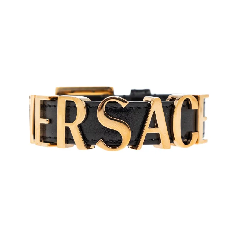 FANSIZHE Leather, Brass Bangles Men's Black-0