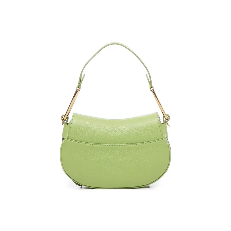 COCCINELLE Magie Cow Leather Shoulder Bag, Crossbody Bag, Handbag Mini Women's Green-2
