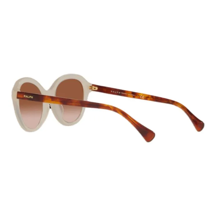 Polo Ralph Lauren Acetate Irregular Shape Sunglasses Women's Tortoiseshell-2