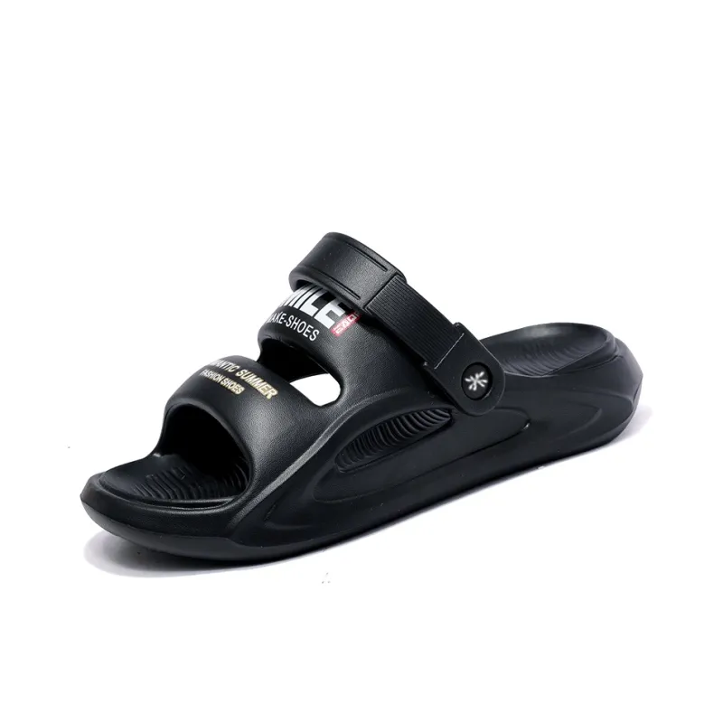 YUZHAOLIN Beach Sandals Unisex White/Black/Khaki-5