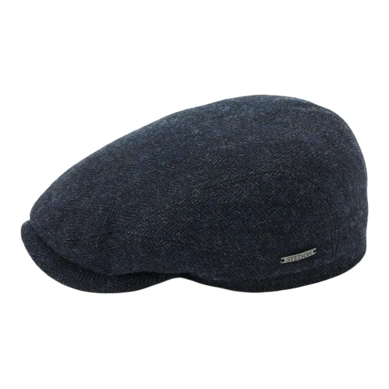 STETSON Wool Cotton Berets Unisex Navy-4