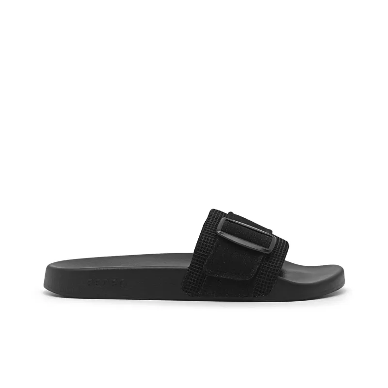 PEDRO Composite Sole One Strap Sandal Women's Black-1