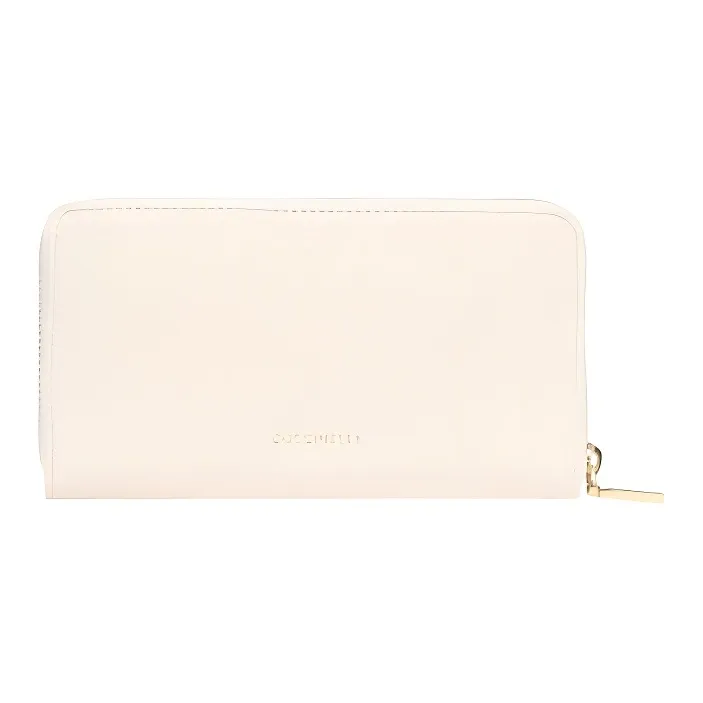 COCCINELLE C me Leather Wallet Women's White-1