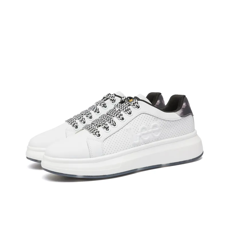 Lee Breathable Height Increasing Low-Top Skateboard Shoes Men's-1