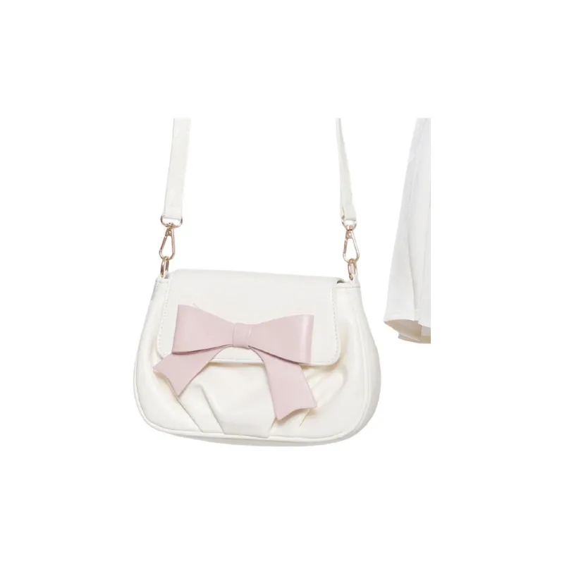 Bywhich PU Cloud Bag, Shoulder Bag Regular Women's White-4