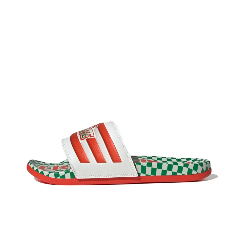 Adidas Adilette Comfort Slides Fortnite Uncle Pete's Pizza Pit-0