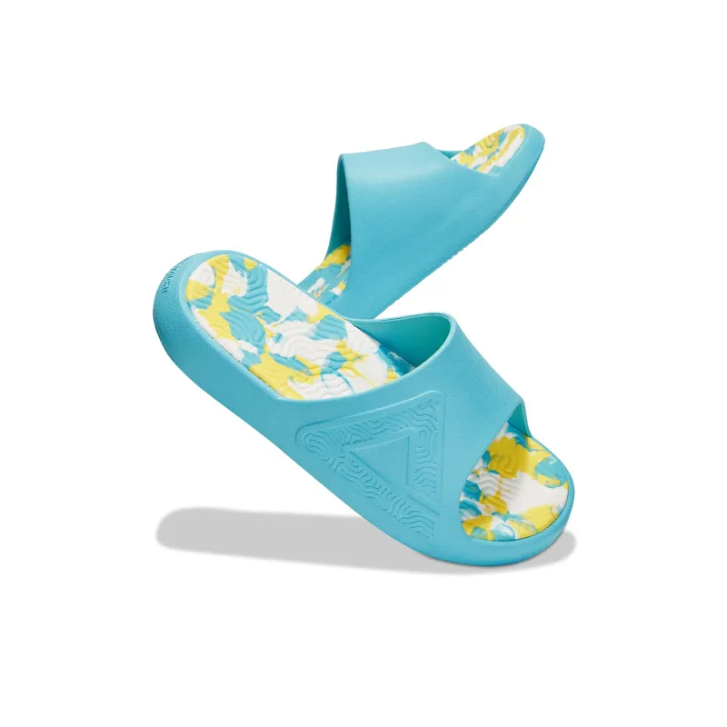 PEAK Tai Ji1.0 Totem Graffiti Slip-Resistant Abrasion-Resistant Slide Slippers Unisex-48