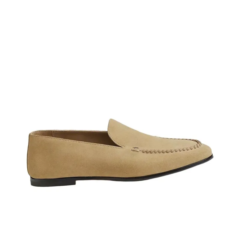 HERMES Loafers Men Beige-1