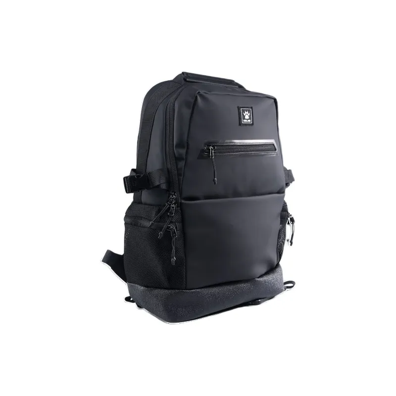 KELME Artificial Leather Backpack Unisex Black-1