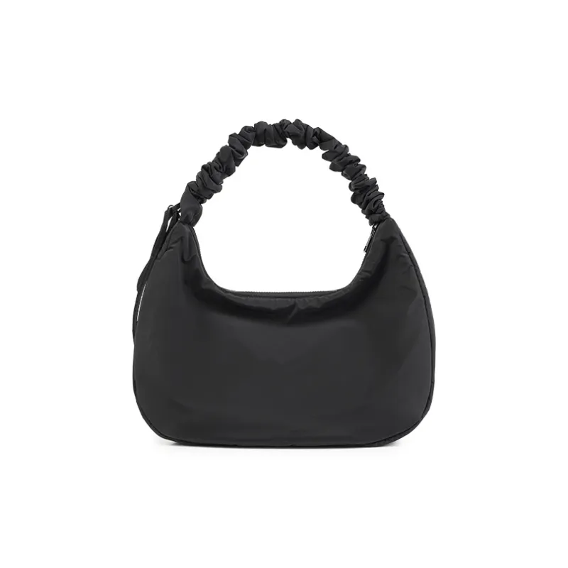 Dickies Nylon Cloud Bag Shoulder Bag Crossbody Bag Shoulder Bag Handbag Regular Women's Graphite Black/Apricot White-2