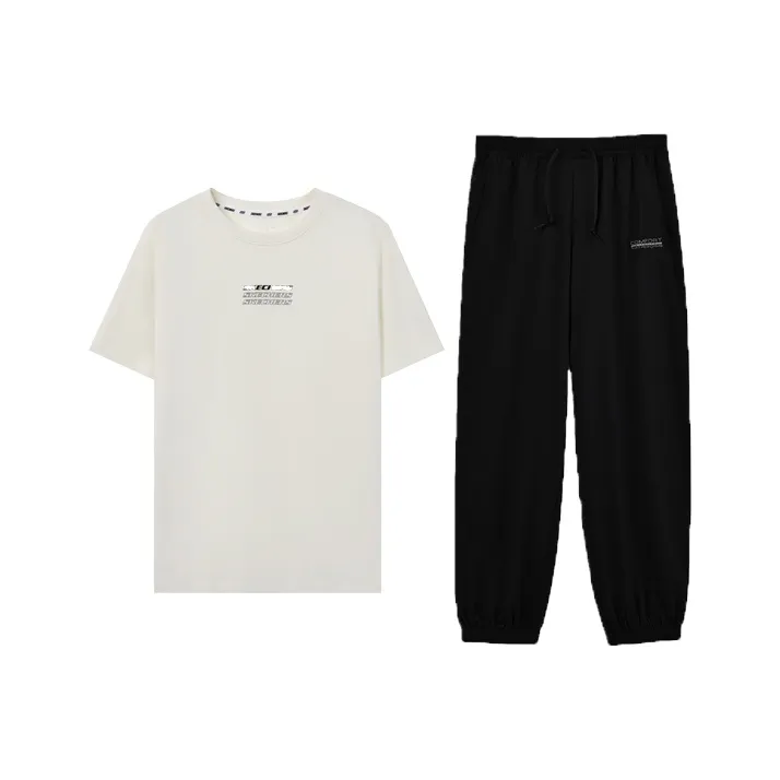 Skechers Basic Sports Collection Sports Alliance Collection Casual Sportswear Men's 2 Piece Set-0