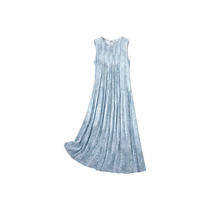 Cypress House Sleeveless Dress Women's Lake Blue-0