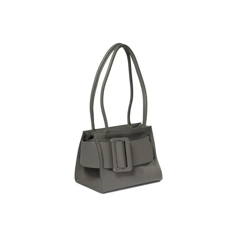 BOYY Calfskin Handbag, Shoulder Bag Women's Gray-1