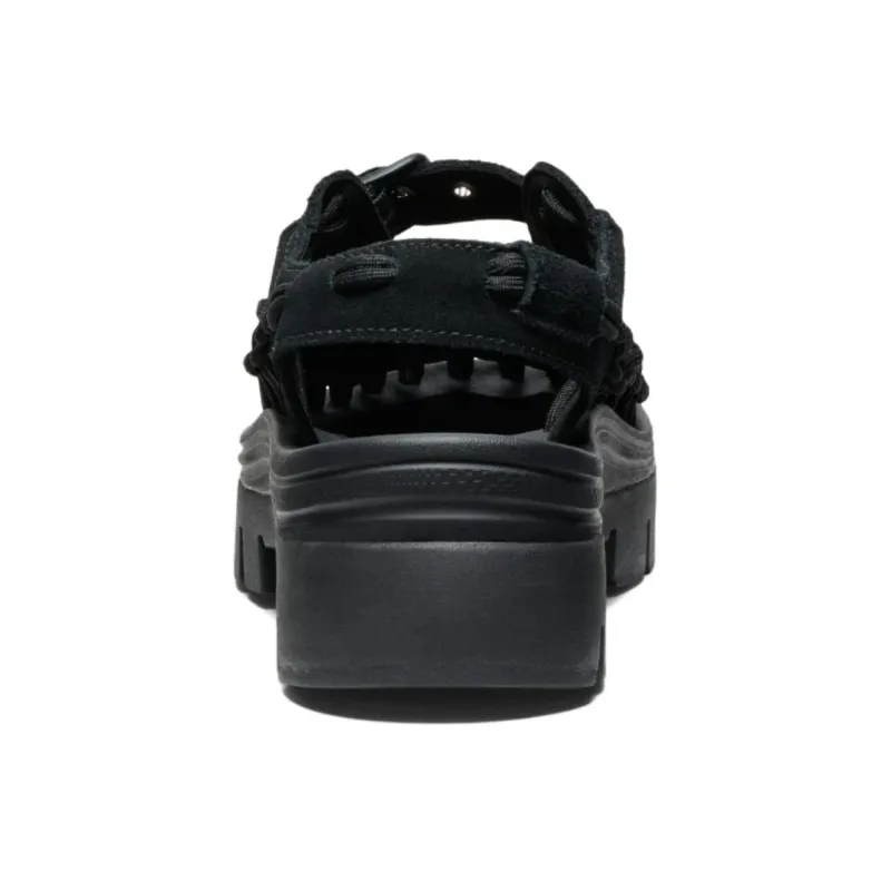 KEEN Uneek Slip Resistant And Breathable River Trekking Shoes Unisex Black-3