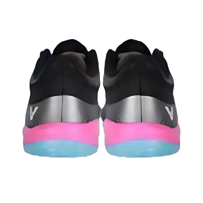 VICTOR Cushioning Breathable Low Top Badminton Shoes Unisex Black-2
