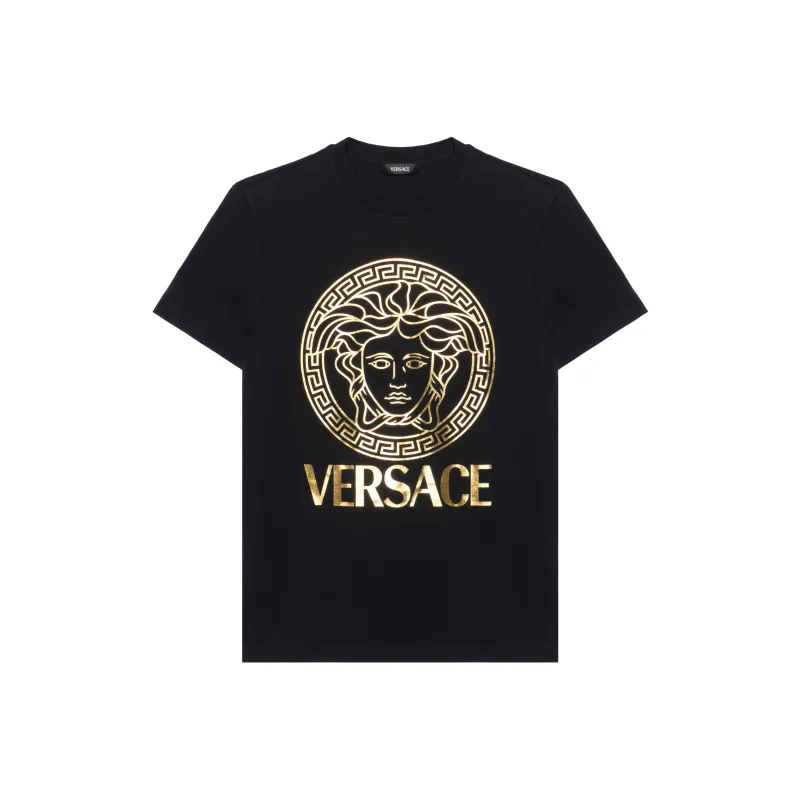VERSACE T Shirts Men Black-0