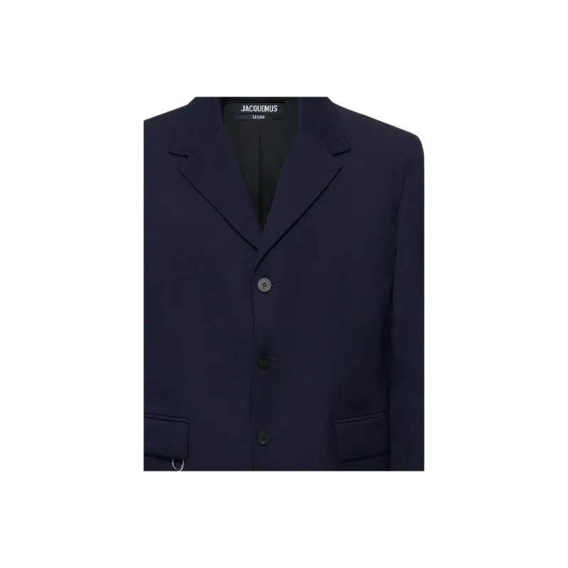 Jacquemus Business Suit Men's Blue-2