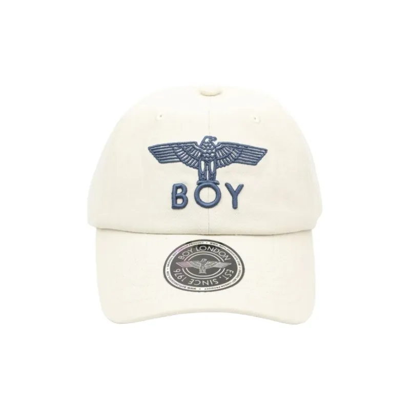 Boy London Polyester, Cotton Baseball Caps Unisex White-1
