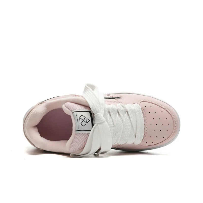 T628 Puffy Shoes Cushioned Wear-Resistant Lightweight Breathable Slip-Resistant Low-Top Skateboard Shoes Unisex-167
