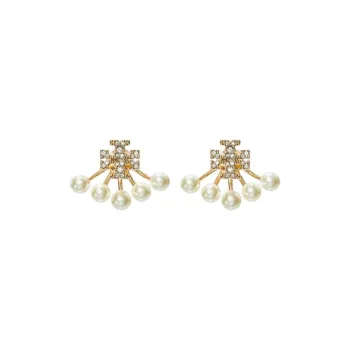 TORY BURCH Kira Logo Embellished Earrings