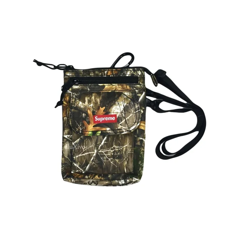 Supreme Nylon Crossbody Bag, Shoulder Bag Regular Unisex Brown-2