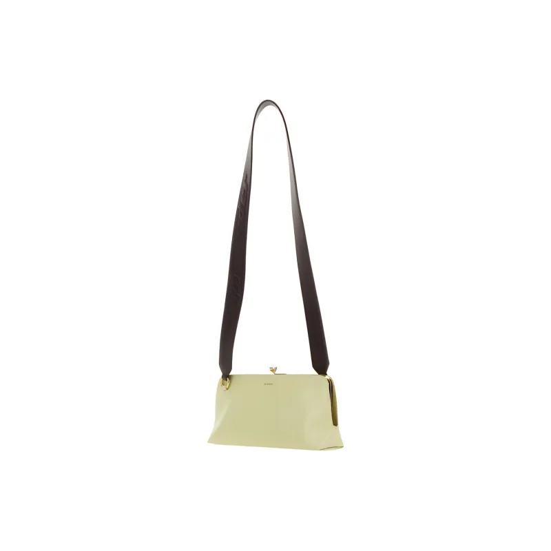 JIL SANDER Goji Logo Lettering Shoulder Bag-1