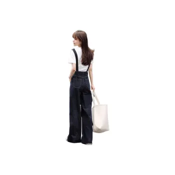 Mo Han Yi Mei Overalls Women's Dark Blue