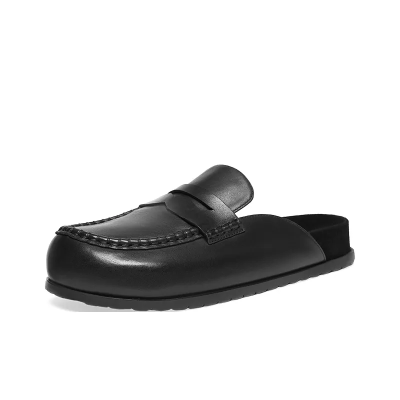ASH Rubber Sole Slip Resistant Closed Toe Slippers Men's-1