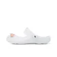 White with Shoe Flower