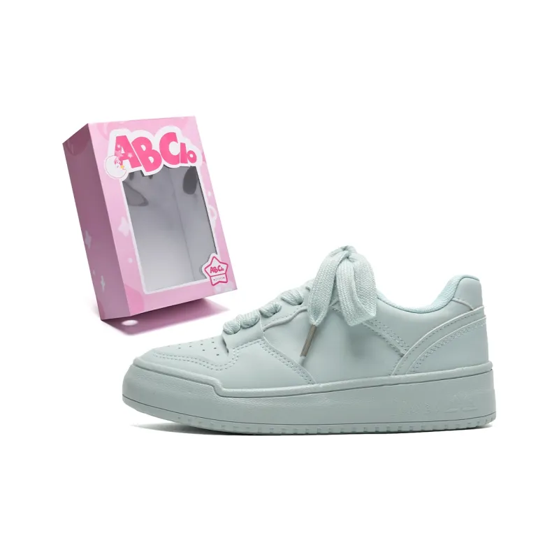 ABCIO Slip Resistant, Abrasion Resistant, Breathable, Height Increasing Low Top Skateboard Shoes Women's-1
