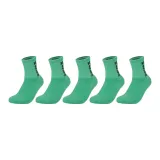 Thickened Thermal Terry Socks Green (5 Pack)