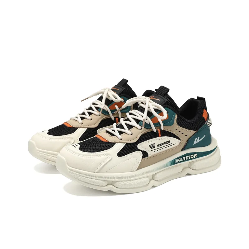 Warrior Cushioning Lightweight Wear-Resistant Low-Top Chunky Sneakers Men's-8