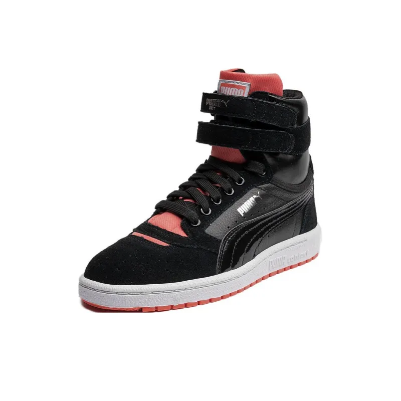 PUMA Sky 2 Skateboard Shoes Women's High-Top Black-2