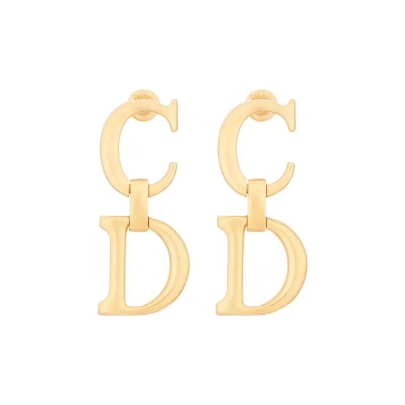 DIOR Metal Earrings Women's Gold-0