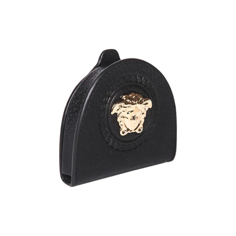 FANSIZHE Leather Clutch Unisex Black-1
